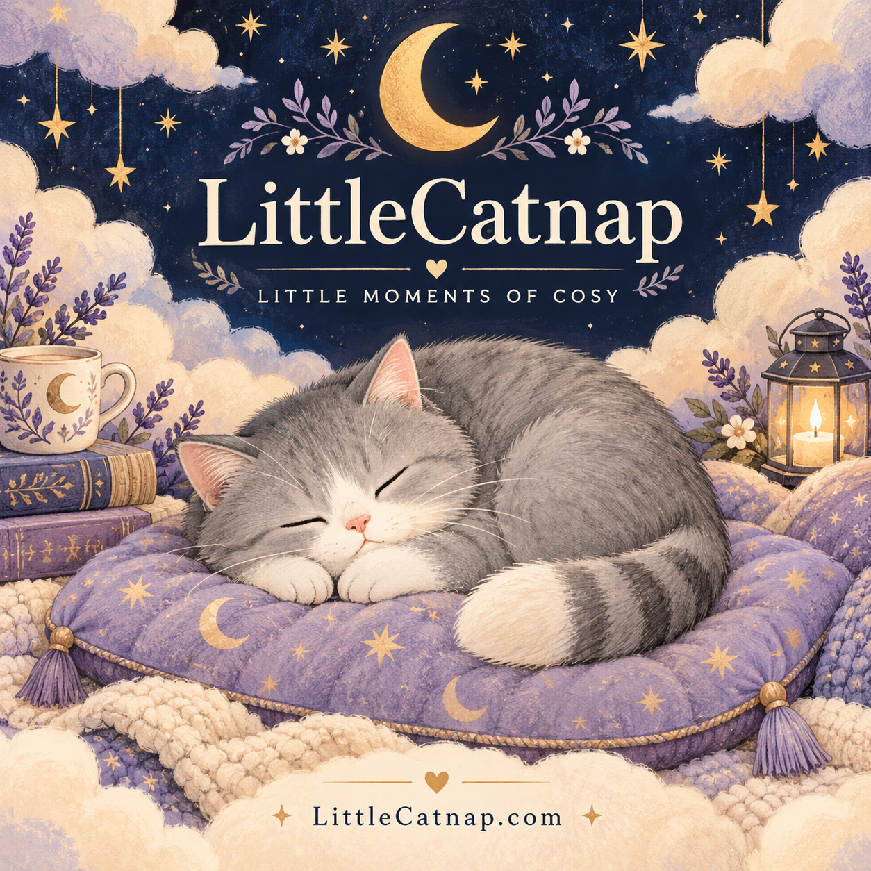 LittleCatnap original sleepy-cat collection